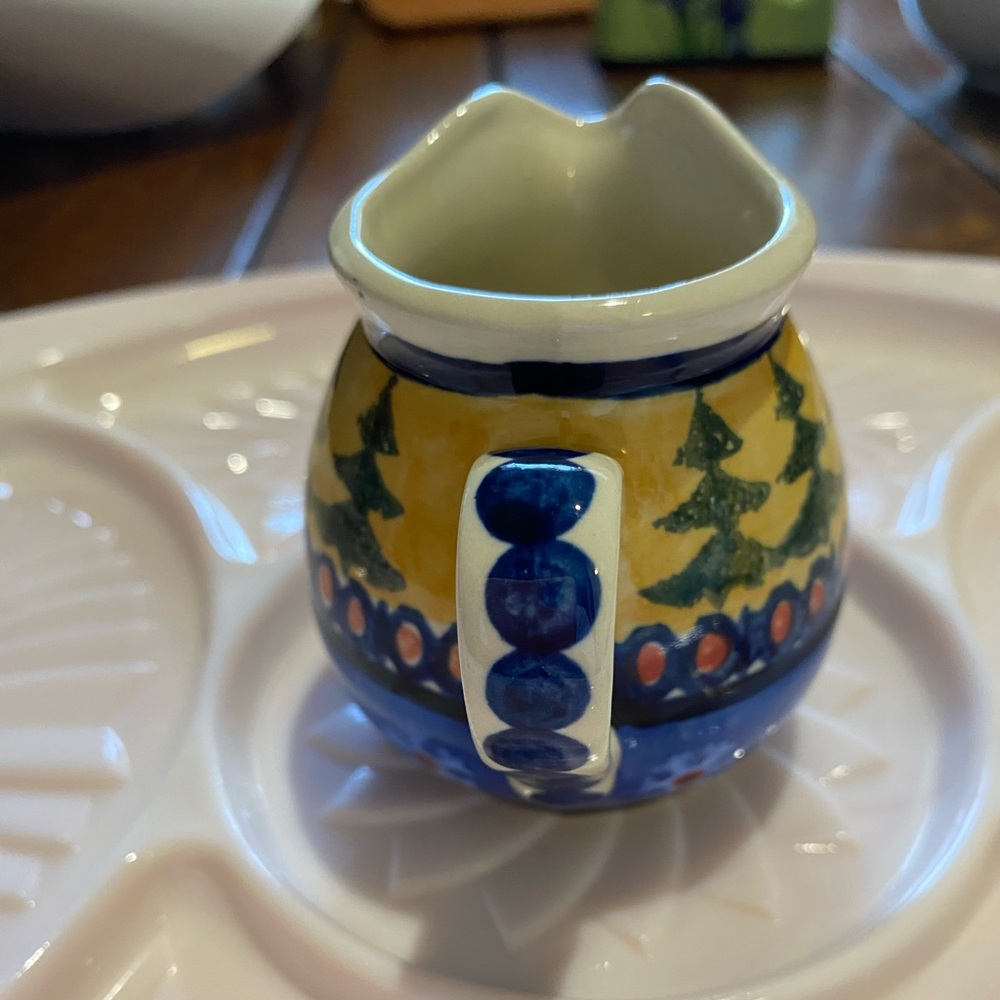 Wiza Polish Hand Made/Painter Small Christmas Jug. It’s in perfect condition. - Picture 3 of 11